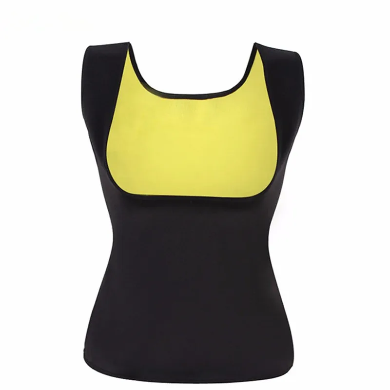Plus Size Neoprene Sweat Sauna Body Shapers Vest Waist Trainer Slimming Vest Shapewear Weight Loss Waist Shaper Corset