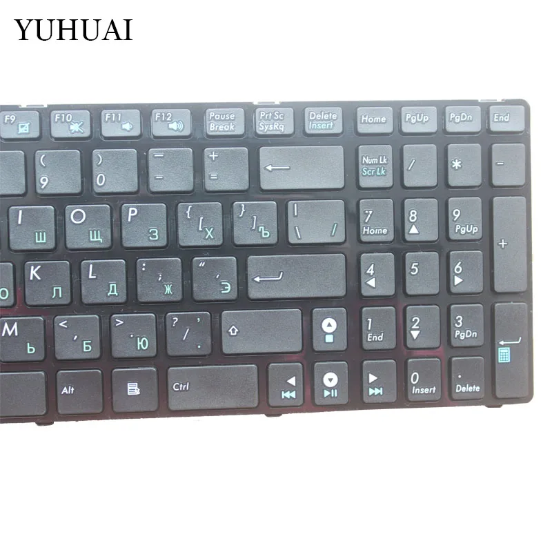Russian Laptop Keyboard for Asus K52 K52F K52DE K52D K52JB K52JC K52JE K52J K52N A72 A72D A72F A72J N50 N50V with frame RU