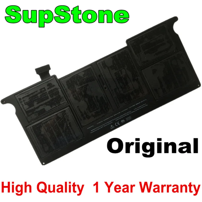 Supstone-bateria para Apple Macbook Air 11 Polegadas A1406 A1495 A1465a1370 Meados de 2011emc2558 2471 2631 2924mc968ll Mjvm2