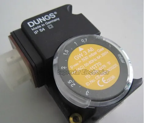 Interruptor de Pressão Gw3a6 dos Dungs
