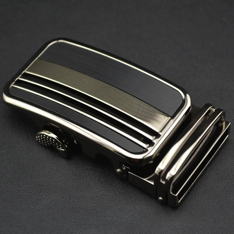 Men\'s Belt Head Belt Buckle Leisure Belt Head Business Accessories Automatic Buckle Width 3.5CM belts men high quality LY1642-06