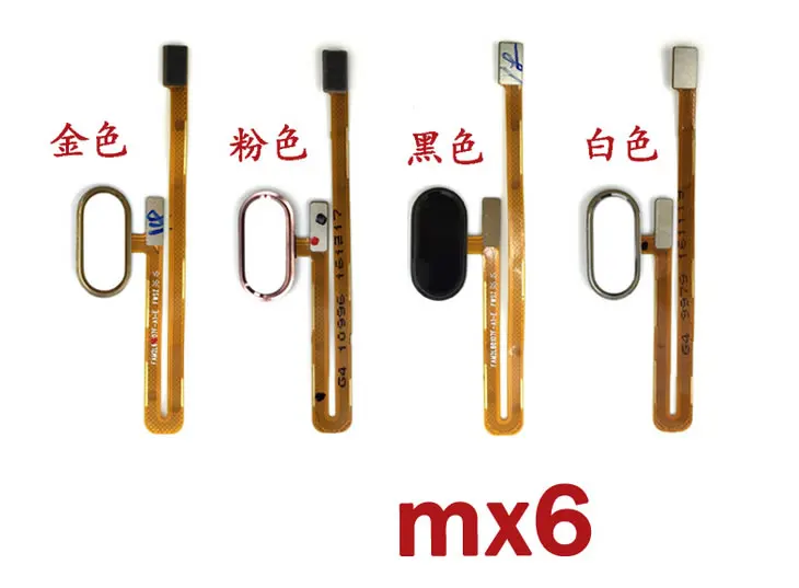 

Original For Meizu MX 6 MX6 Fingerprint Identification Touch ID Scanner Sensor Home Button Returns Keypads Flex Cable