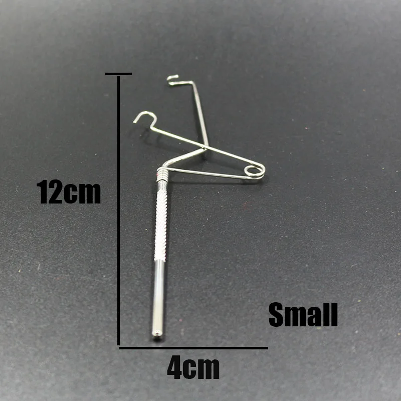 2 sizes Fly Fishing English style Whip Finisher/ stainless steel SS handle W/F Fly Tying Tools for flies hook knoting Nodules