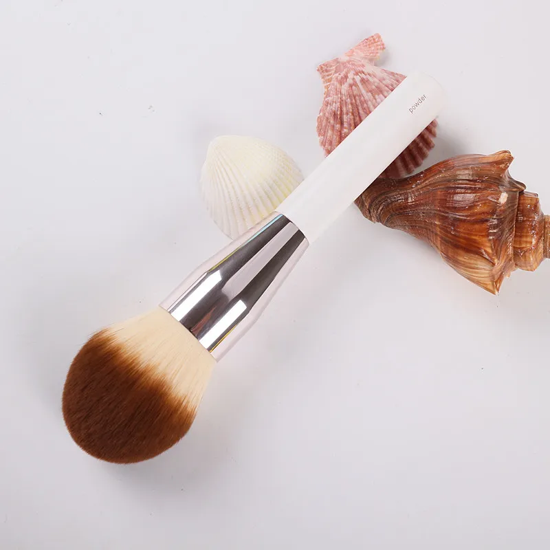 LM Big Powder Brush Brand Smooth Precision Flawless Foundation Brush White Soft Makeup Brush