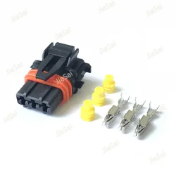 3 Pin 368161-1 Automotive Diesel Fuel Common Rail Injector Crankshaft Sensor Connector Idle Motor Socket For Hyundai