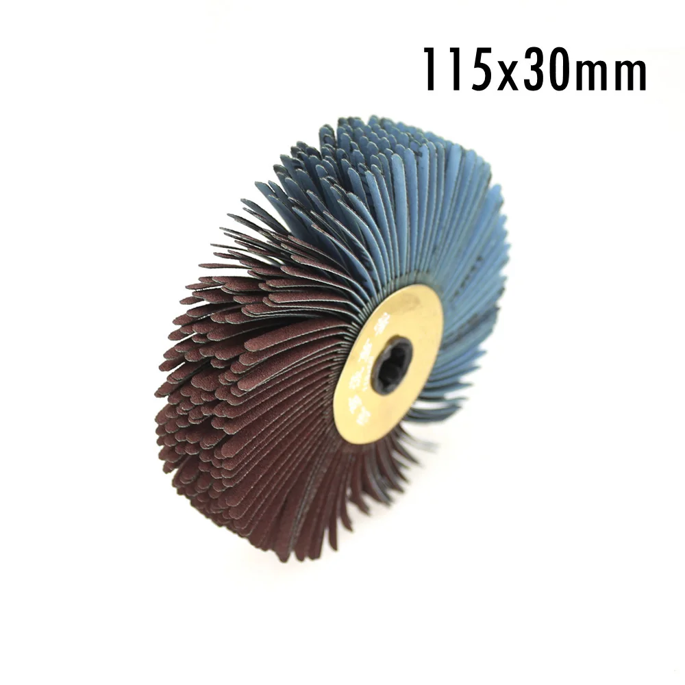 1 piece Drill Woodworking Grinding Head Sandpaper Wire Polishing Brush Wheel