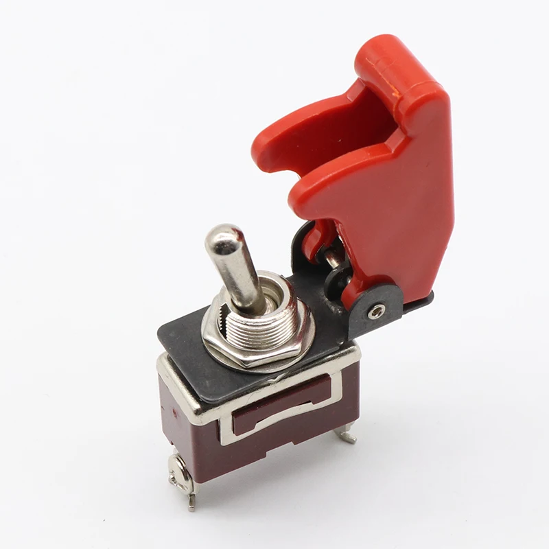 1 pcs ON OFF Toggle Switch with protection cover