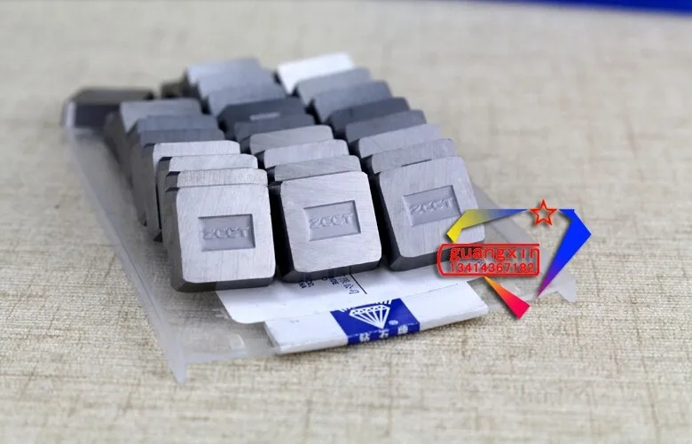 YT15 4160511 Xay Cắt Carbide Dụng Cụ Xay Mặt Vuông Xay Cắt Cho Thép/Thép Đúc (30 Cái/lô) sanyinghe