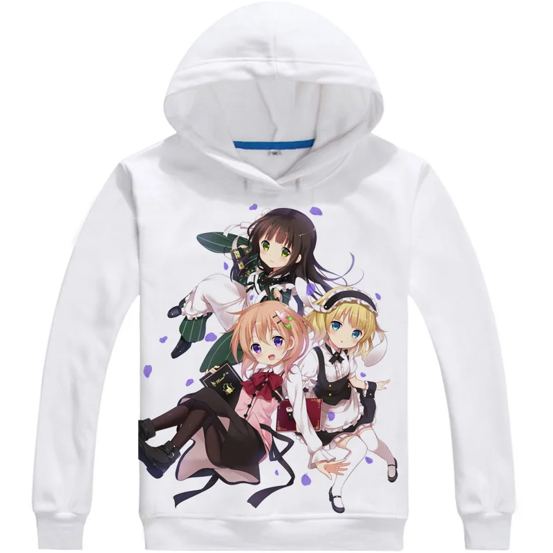 

Is the Order a Rabbit Hoodies Multi-style Hooded Hoodie GochiUsa Gochumon wa Usagi Desu ka Cocoa Hoto Kokoa Cosplay Sweatshirts