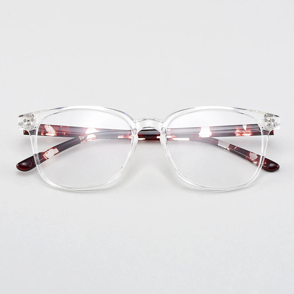 Gmei Optical Voguish Oval Transparent Brand Designer Women Glasses Frames For Prescription Eyeglasses Optical Eyewear H8021