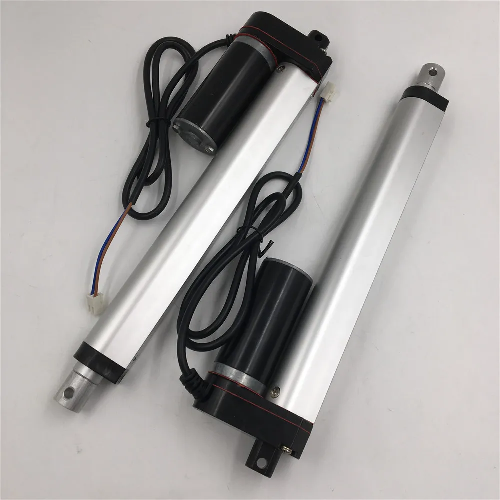 

DC24V 10mm/s Electric Linear Motion Actuator Motor 220LBS 100kg Heavy Duty 30mm 50mm 80mm 100mm 200mm Stroke for Medical Bed 1PC