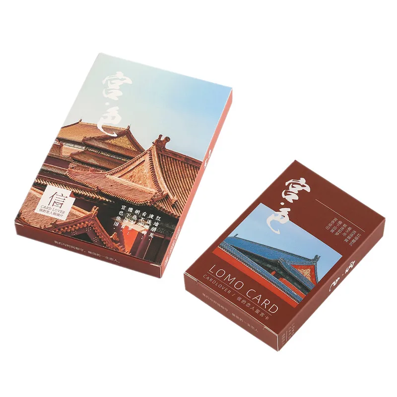 

30 Sheets/Set The Palace Museum Landscape Series Postcard Lomo Card Greeting Card Message Card 2 Sizes