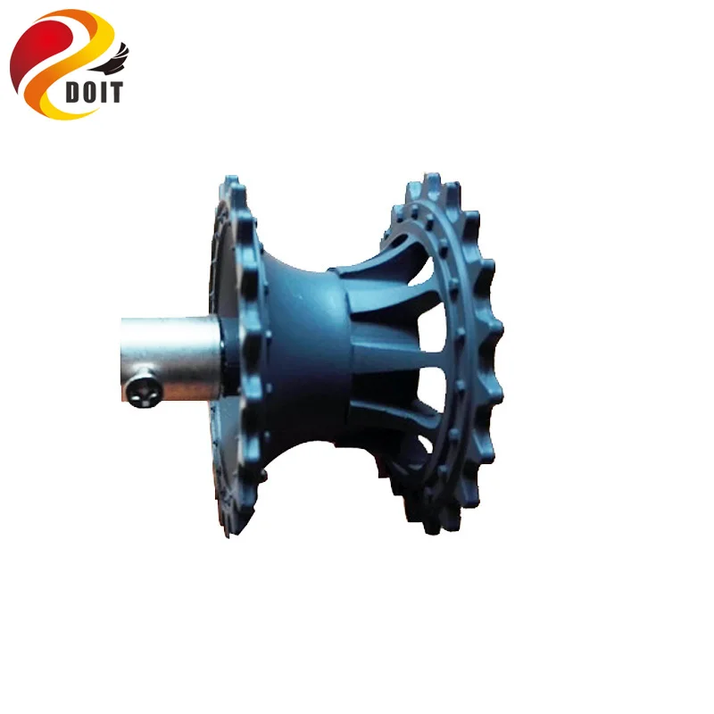 Rueda motriz de plástico con acoplamiento Tamaño interior 4 mm, 5 mm, 6 mm para DOIT sobre orugas del chasis del tanque