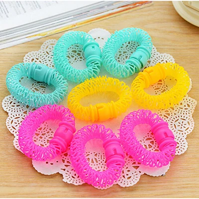 Fashion 3-8pcs Magic Hair Curler Spiral Curls Roller Donuts Curl Hair Styling Tool hair accessories