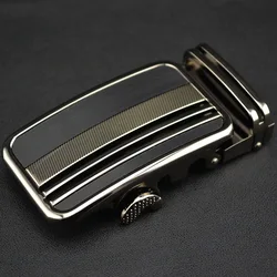 Men's Belt Head Belt Buckle Leisure Belt Head Business Accessories Automatic Buckle Width 3.5CM belts men high quality LY1642-06