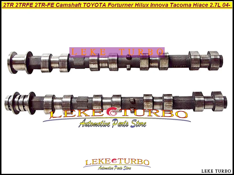 

2TR 2TRFE 2TR-FE Camshaft For TOYOTA Forturner Hilux Innova Tacoma Hiace 2694cc 2.7L DOHC 16v 2004- Camshafts Engine Parts