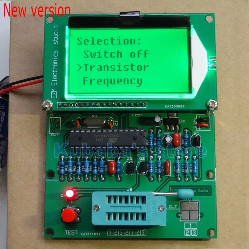 GM328 Transistor Tester \\ Esr Meter \\ Cymometer \\ Square Wave Generator