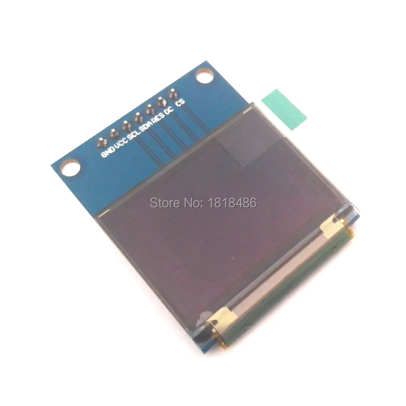 

1.27 inch OLED Display Module 7PIN Full Color SSD1351 Drive IC 128(RGB)*96 SPI Interface