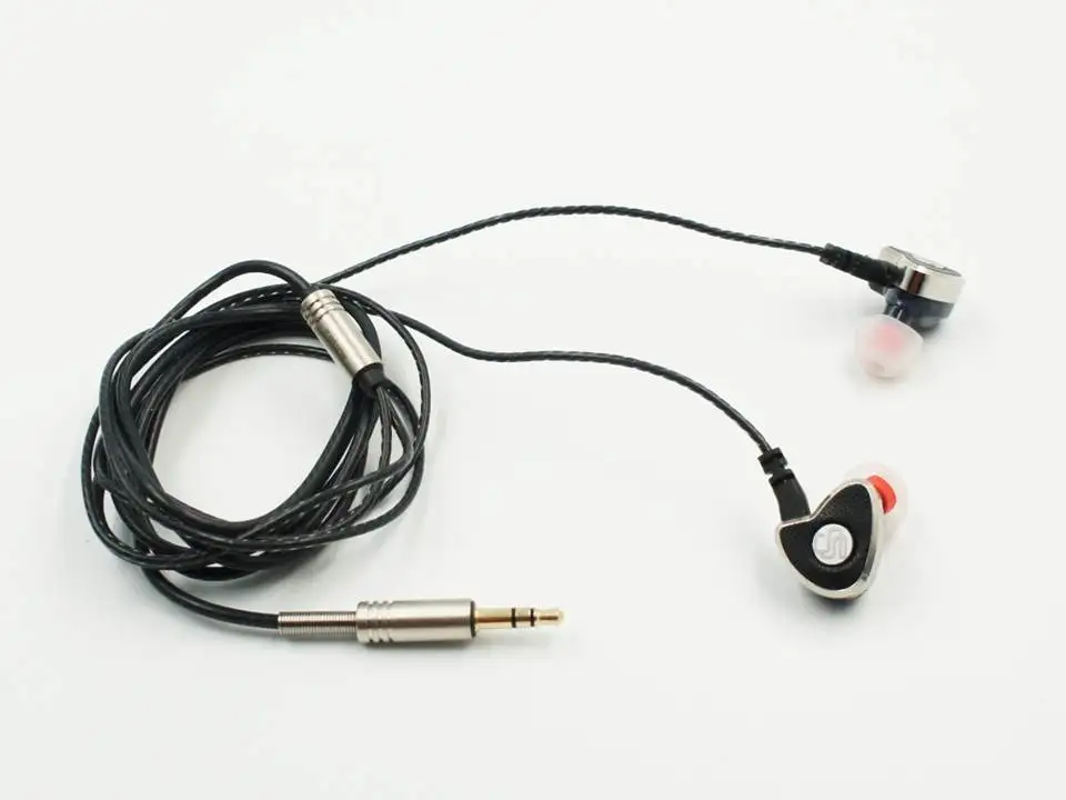 Simfonio xcited2 fone de ouvido dinâmico, fone de ouvido interno hifi com driver dinâmico, auditólico iems estéreo mp3, plug de ouvido