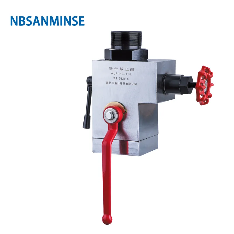 

NBSANMINSE AJF 25 Safety Stopping Valve Stopping Valve Protection Valve Unloading Valve for Hydraulic Accumulator