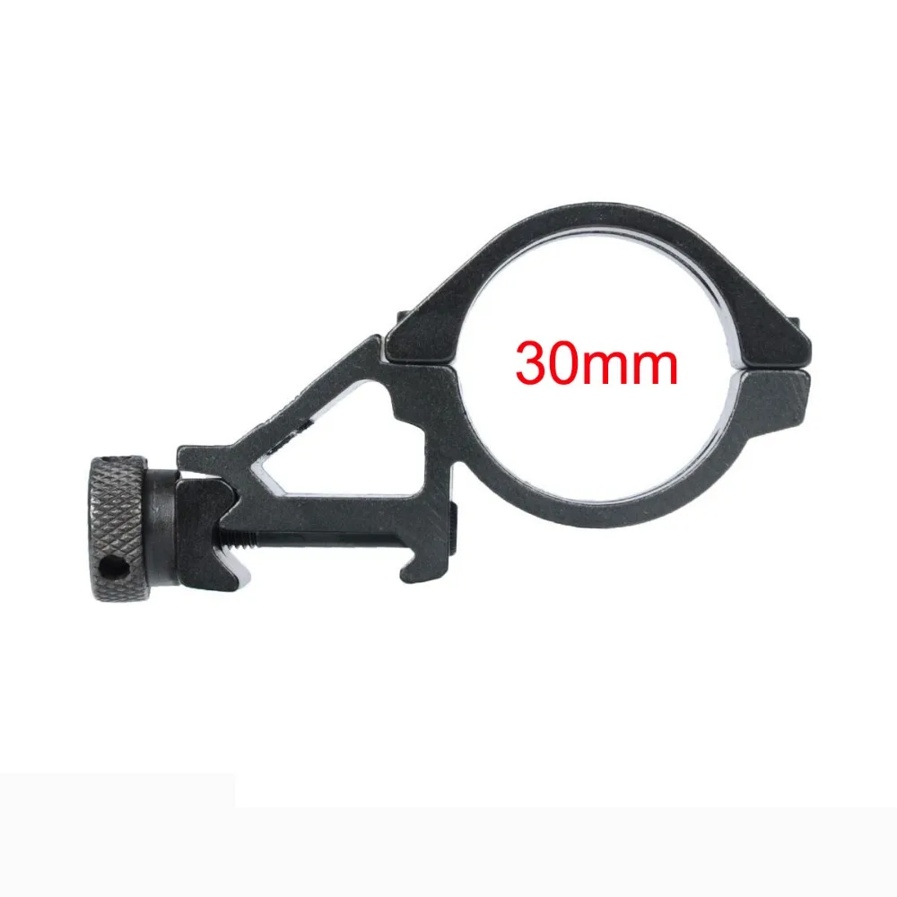 M4 AR 15 Accessories Tactical 30mm 25.4mm Offset Green Red Laser Flashlight Rifle Scope Mount Fit 20mm Picatinny Weaver Rail