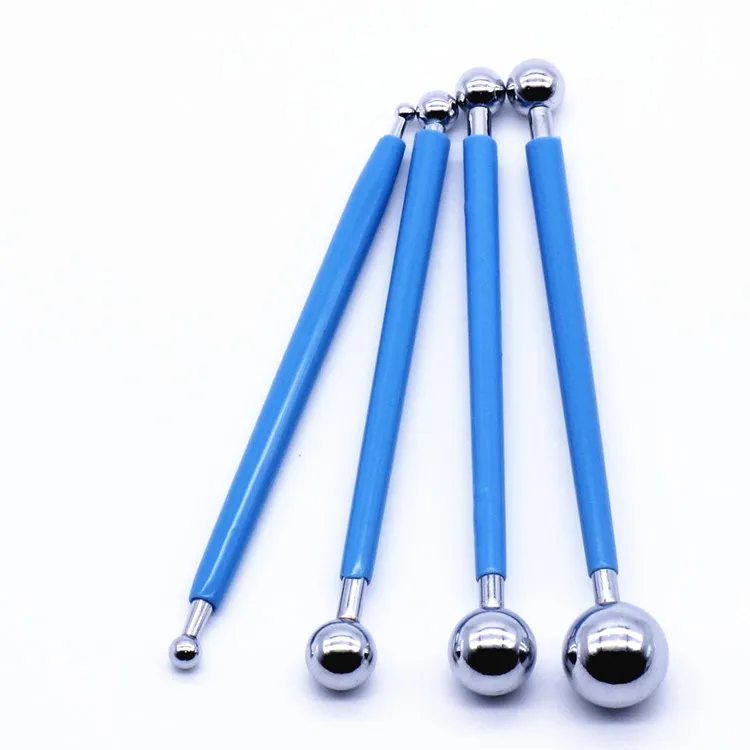 Stainless steel ball bar Sugar flower tools Modeling Colored Clay Plasticine Tool Mold Toys Hobbies Learning Education