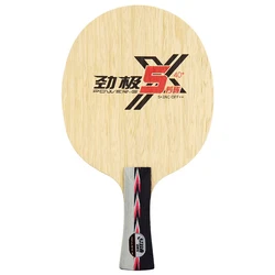 DHS-raqueta de tenis de mesa PG5X, paleta de murciélago, nuevo Arylate de carbono ALC