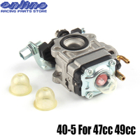 40-5 Carburetor Carb for 40cc 43cc 49cc 2-stroke Mini-Choppers ATVs Bikes Hedge Trimmers Brush Cutters Engine