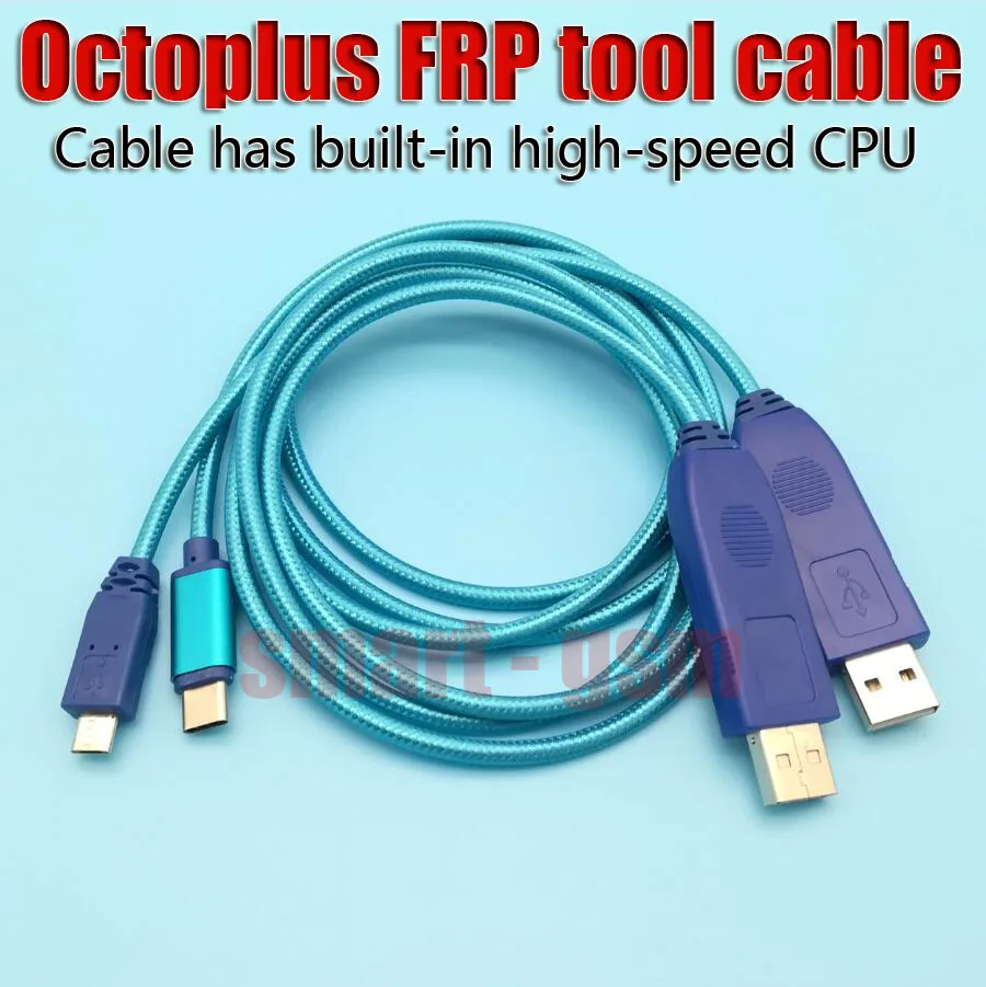 Octoplus FRP أداة 2 في 1 كابل (مايكرو + نوع C كابل) UART كابل