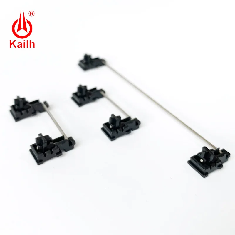 Kailh plate mounted stabilizers black case  for 1350 Chocolate Switches Mechanical Keyboards 2u 6.25u