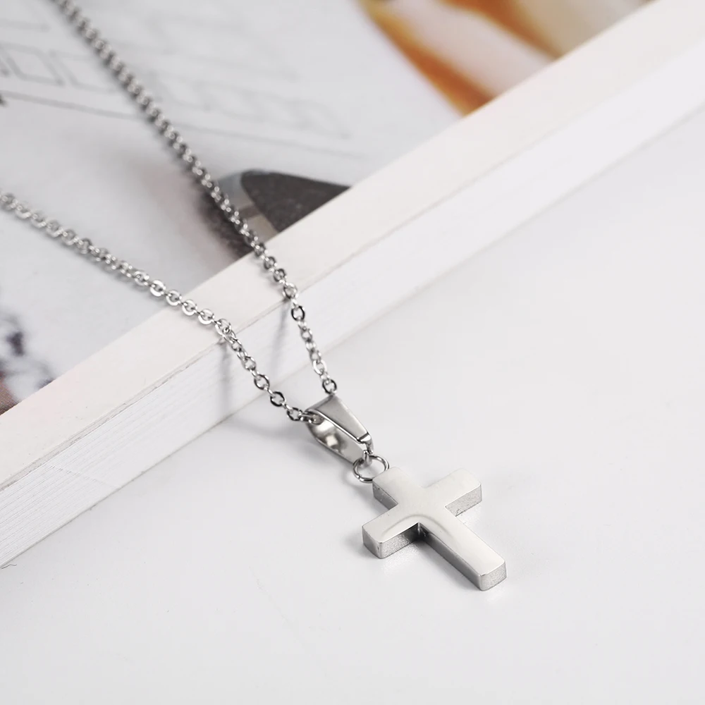 Xuanhua Stainless Steel Cross Jewelry Accessories Charm Choker Necklace Power Necklace