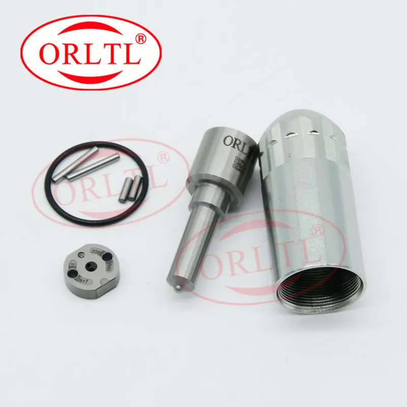 ORLTL Injection Repair Kits Nozzle DLLA158P834 Orifice Valve Plate 02# For FIAT 23670-E0341 52391-01242-B 23670E0341 5239101242B