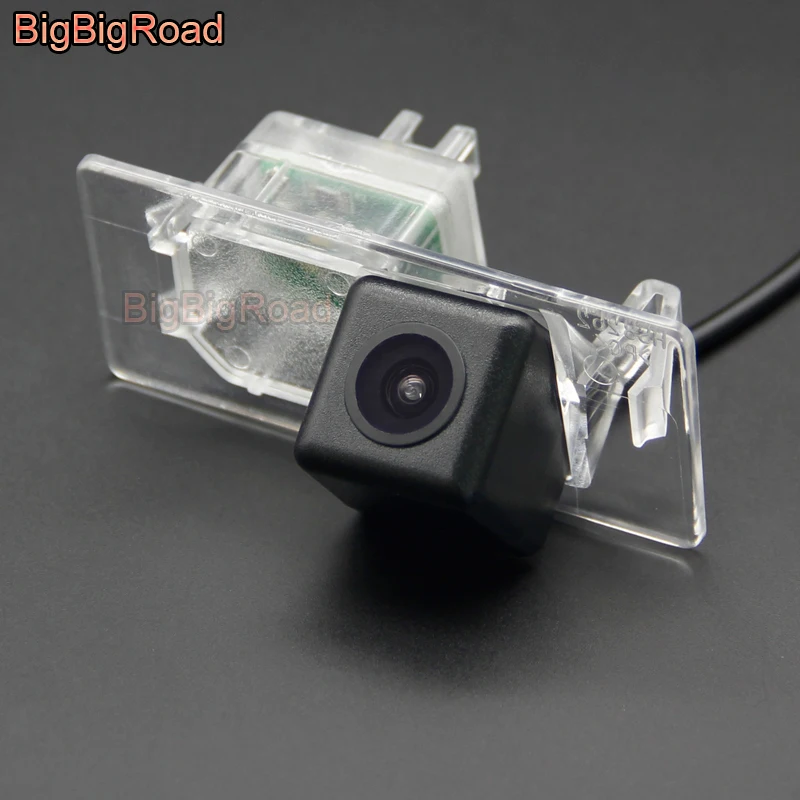 

BigBigRoad Car Rear View Camera For Skoda Superb Combi B6 Fabia 2015 Octavia III 2013-2018 Rapid 2012-2018 For Porsche Cayenne