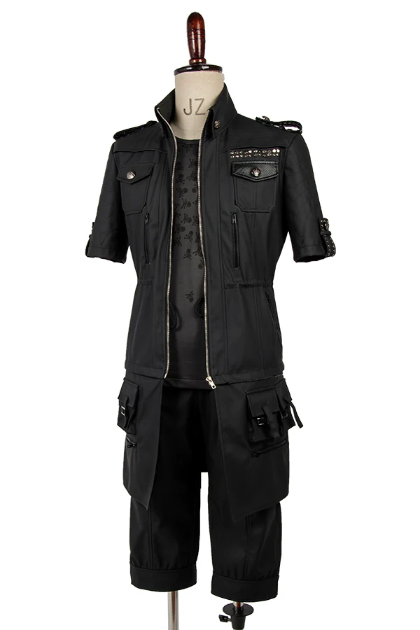 Erwachsene Final Fantasy XV FF15 Noctis Lucis Caelum Noct Cosplay Kostüm Jacke Mantel Outfit Männer Halloween Party Kostüm Unisex