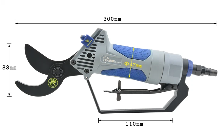 Pneumatic Pruning Shears Handheld Pneumatic Fruit Tree Shears Efficient and durable Garden Branch Scissors Garden Pruning Tools