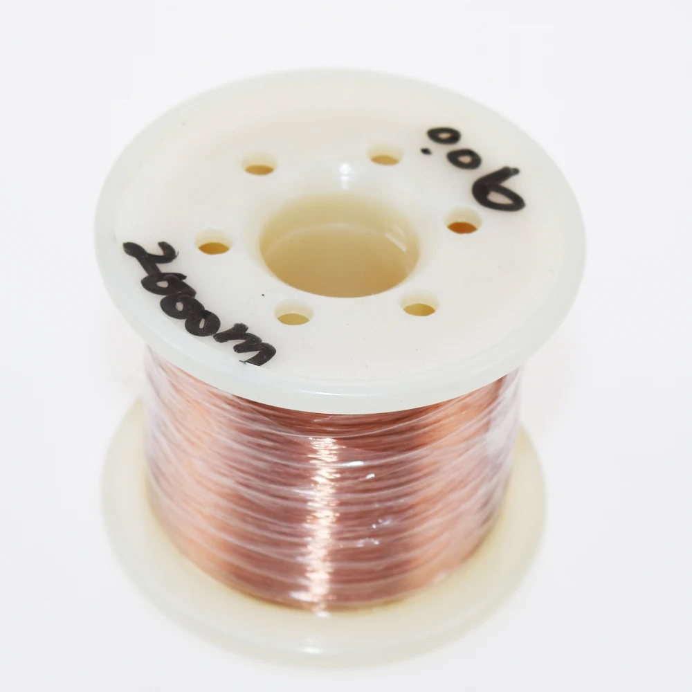 

ChengHaoRan 0.06mm,2000m 4000m Copper Wire Polyurethane Enameled Wire Qa-1-155 0.06 Mm X 2000 Meters/pc 8000m 10000m