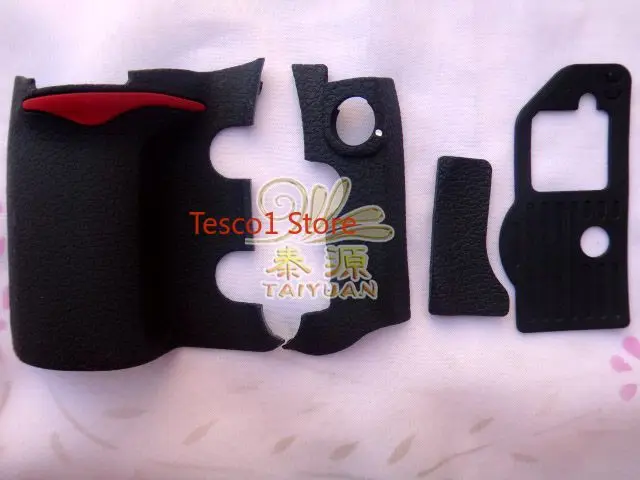 Asli Baru 4 Buah Perbaikan Bagian Pegangan Karet Unit untuk Nikon D300S DSLR + Pita