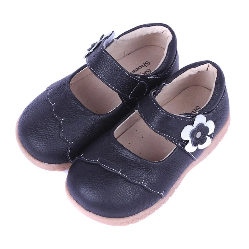 2024 New Spring Genuine Leather Children Shoes for Girls Flower Kids Casual Sneakers Baby Toddler Shoes Girls Princess Shoes