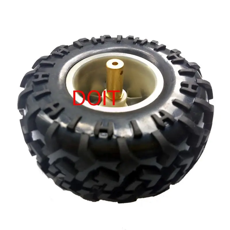 プラスチックホイール,ゴム製ホイール,大型玩具,ロボットホイール,新しいホイール,DIY車用,ロボット車用,130mm