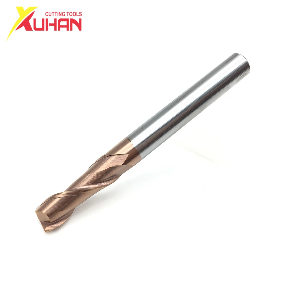 7mm 15mm 17mm 19mm 2Flutes HRC55 End mill  Tungsten Steel Soild Carbide Endmills cutting tool CNC maching milling cutter