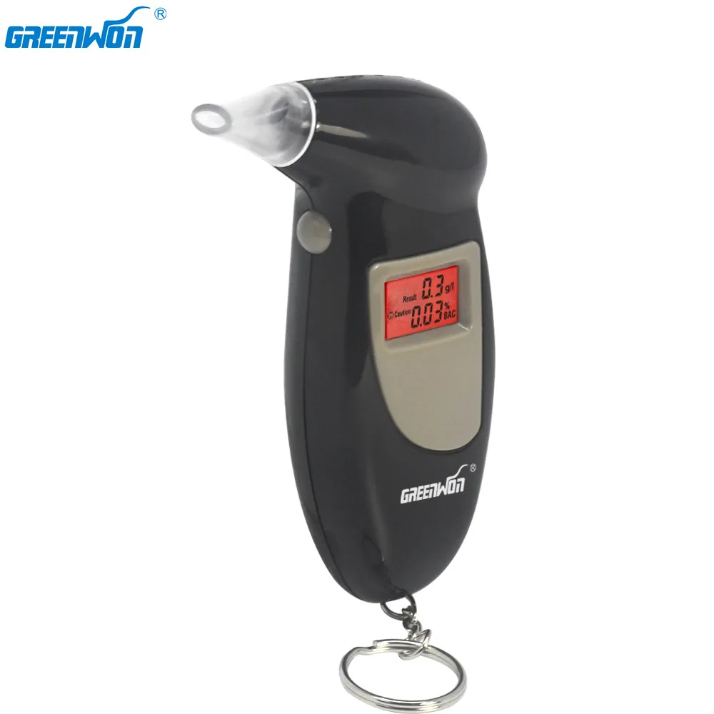 GREENWON Alcootest Ethylotest Digitale ethylometre testeur alcool, Digitale Atem Alkohol Tester Alkoholtester