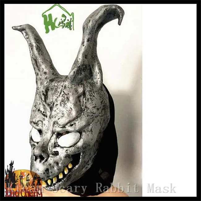 Halloween Party Cosplay Full head Animal Mask Scary Donnie Darko Rabbit Mask Horror Ghost Rabbit Zombie Mask Toys