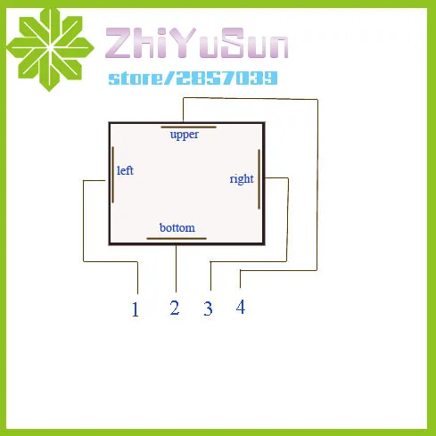 ZhiYuSun Wholesale 2PCS/Lot H080L001 170mm*132mm 8inch 4 line touch screen panel 170*132 Sensor glass Compabible for GPS CAR