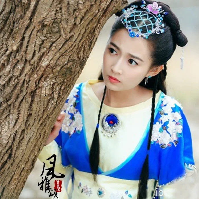 

3 Designs Princess Embroidery Hanfu Costume for Newest TV Play The Princess WeiYoung Women's Hanfu Stage Performance Costume