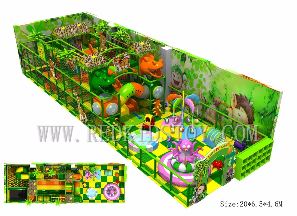 Exported to Klaipeda Port Lithuania Three Level Electric Commercial Indoor Playground Area CE Certificated 160912c