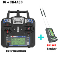 Free shipping Flysky FS-i6 FS I6 2.4G 6ch RC Transmitter with FS-iA6 or IA6B Receiver For RC Helicopter Plane Quadcopter