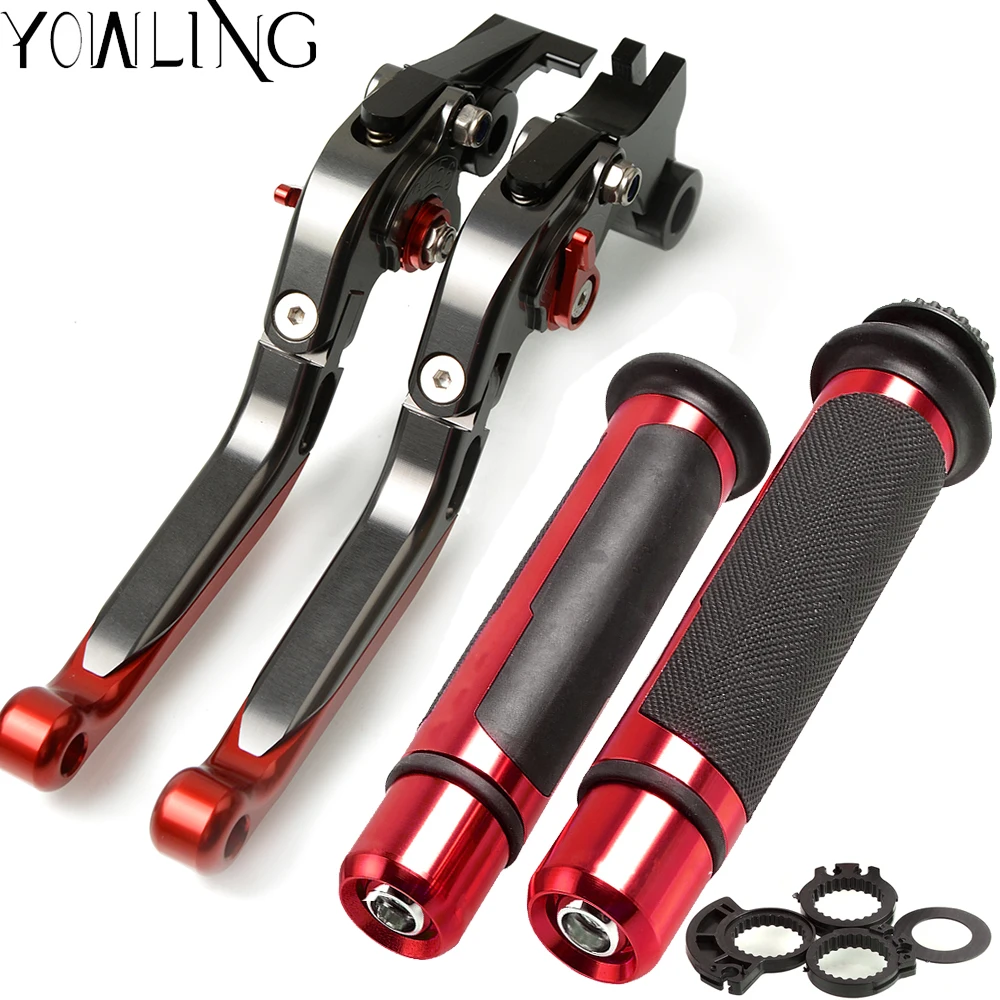 For SUZUKI GSX 600 750 GSX600 GSX750 KATANA 1998-2006 2001 2002 2003 2004 2005 Brake Clutch Levers and Handlebar Hand Grips