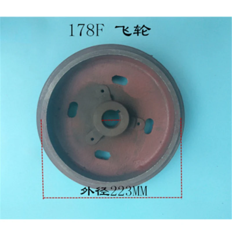 170F 173F 178F 186F 186FA 188F Magnetic Flywheel for Generator Parts Single Cylinder Air Cooled Diesel Engine Microtiller