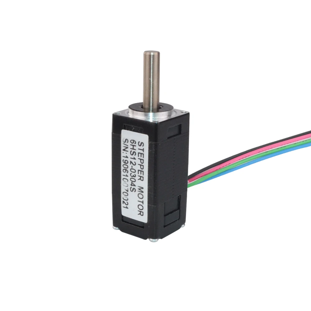 Nema 6 Stepper Motor Mini Step Motor Bipolar 14x14x30mm 1.8deg 0.58Ncm(0.82oz.in) 0.3A 4-lead for CNC 3D Printer