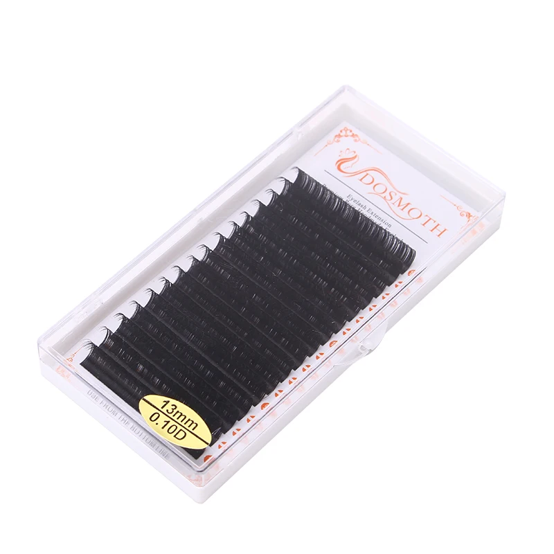 4case 16rows Handmade Natural Mink Ndividual,Extension Eyelash,FakeFalse Eyelashes